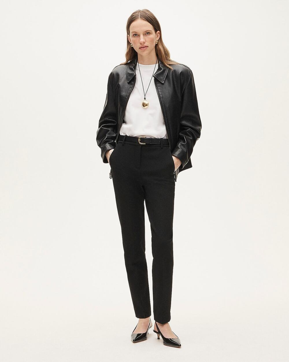 J.Crew New Cameron pant in four-season stretch Black Size T12